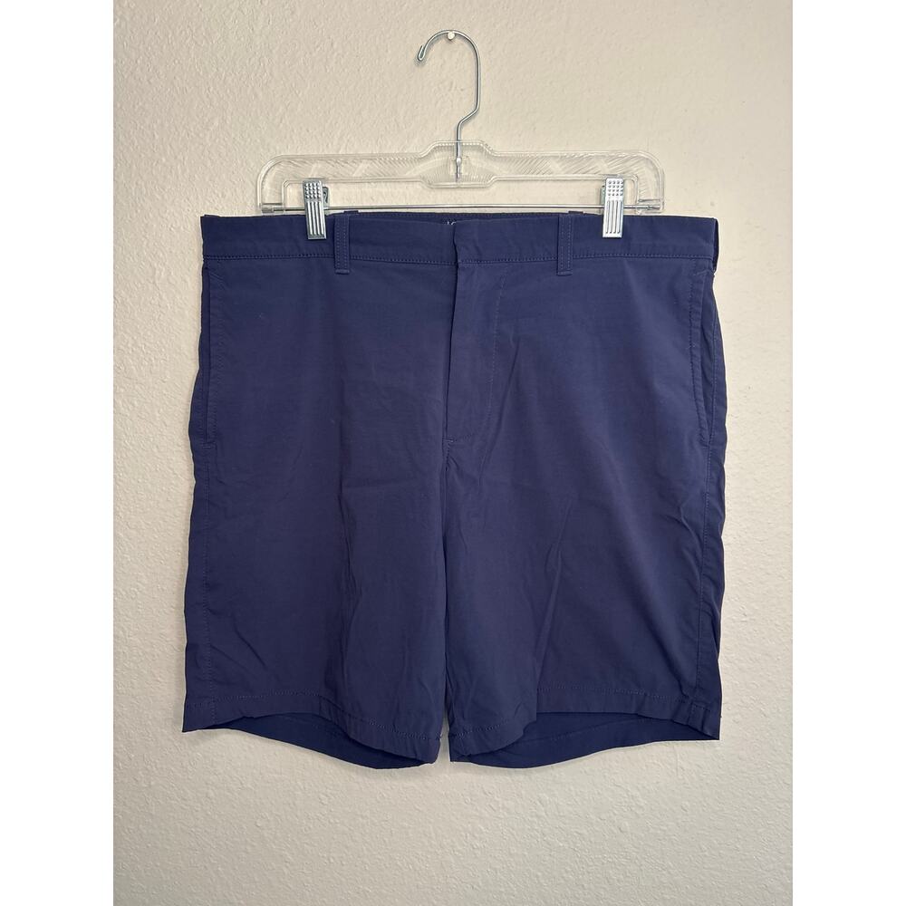 J Crew Men’s Flex Gramercy Lightweight Blue Shorts, size 34